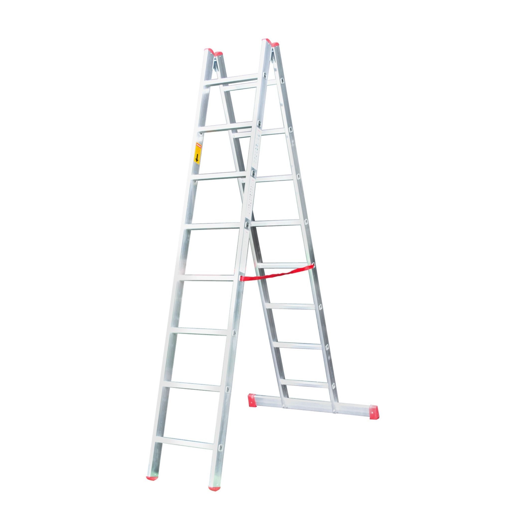 A Tipi Alüminyum Merdiven 3 Metre 2x10 Basamaklı (ATM.03)